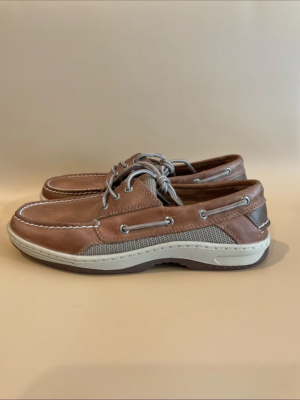 Sperry Top Sider Billfish™ 3-Eye Boat Shoe cognac